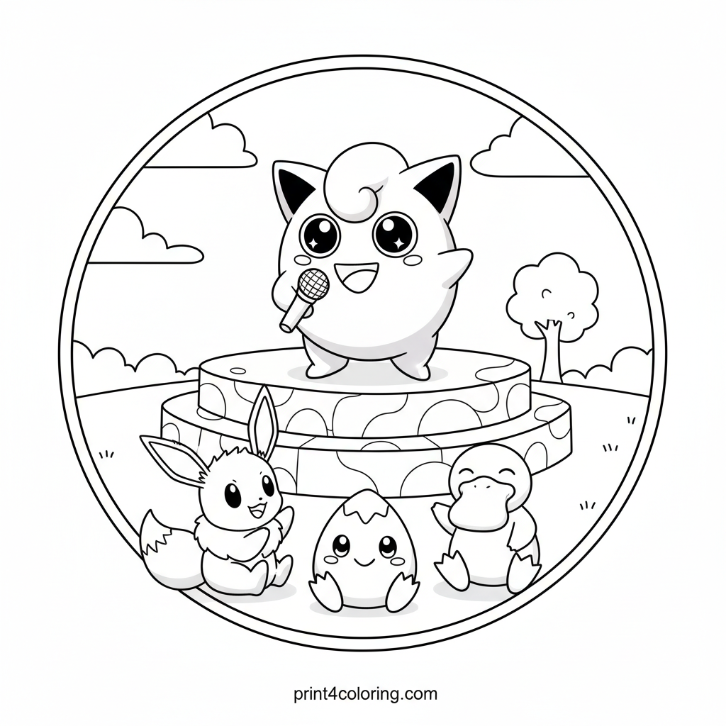 Jigglypuff's Sweet Melody Concert