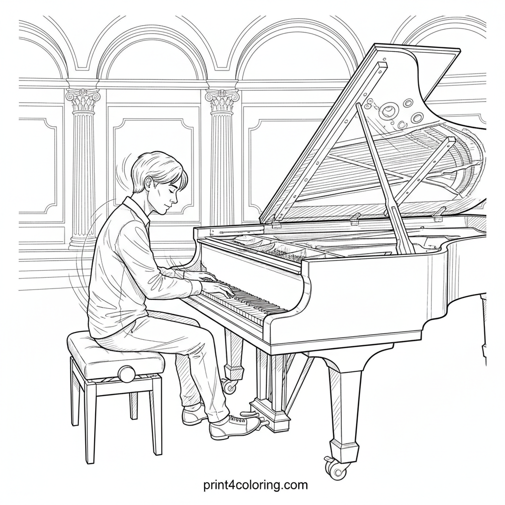 The Young Virtuoso's Grand Performance
