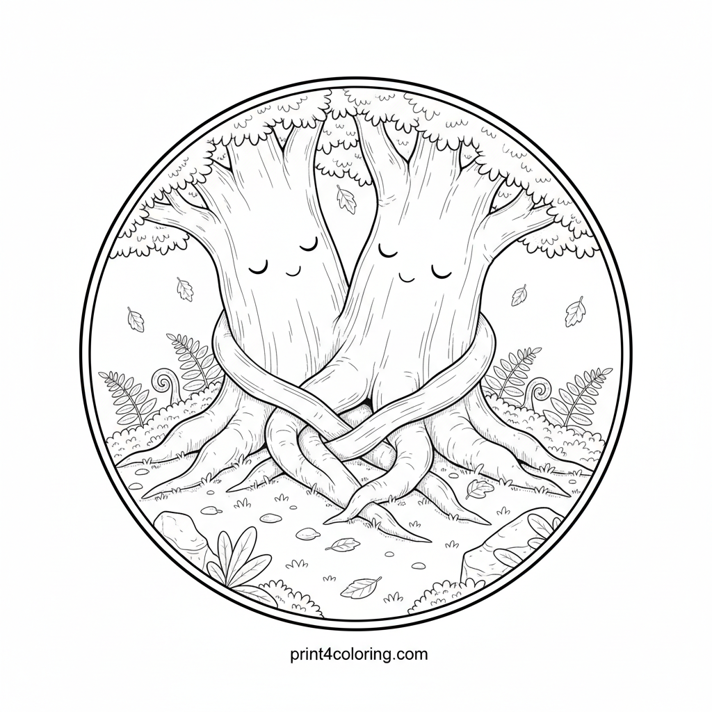 Forest Guardians' Root Embrace
