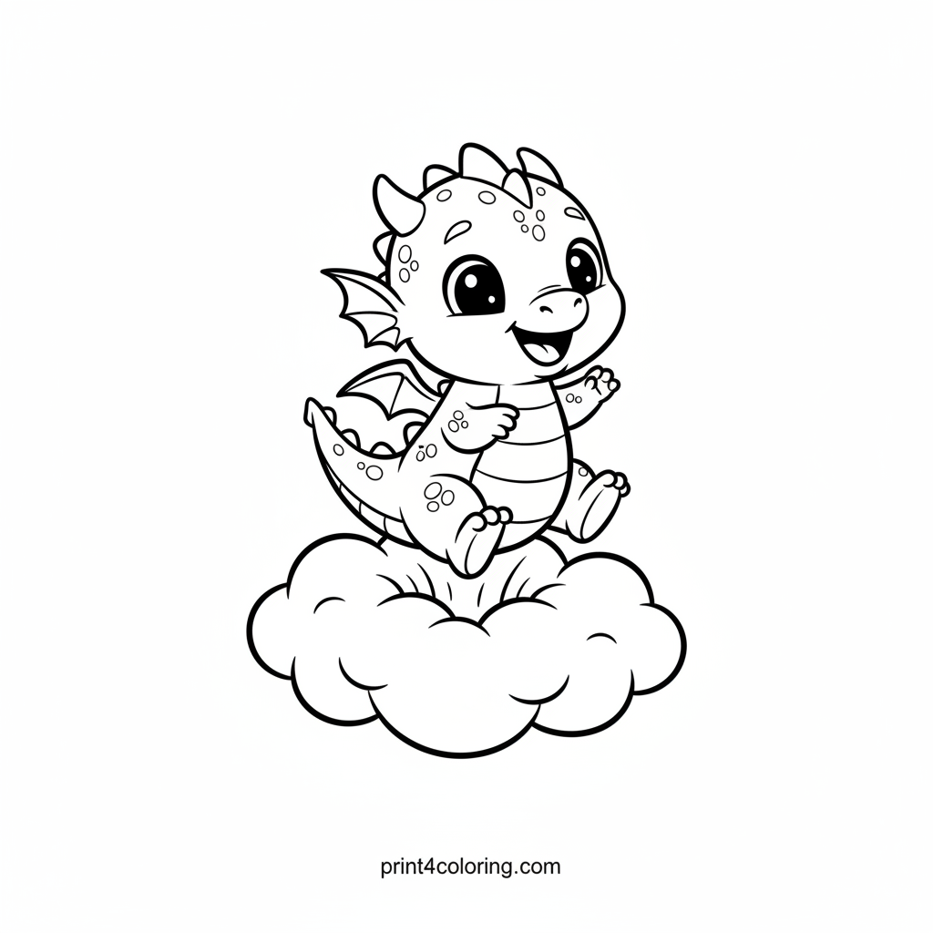 Little Dragon's First Sky Adventure