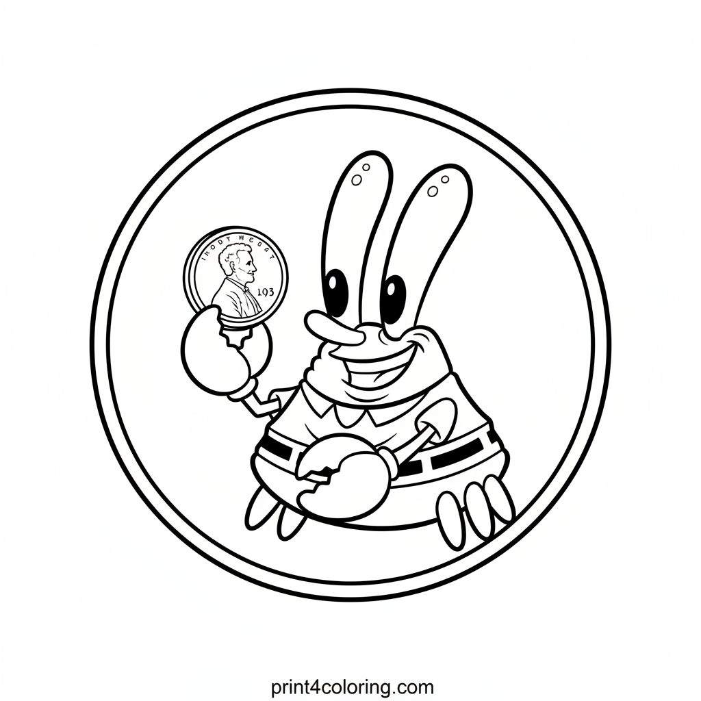 Baby Krabs' First Shiny Penny