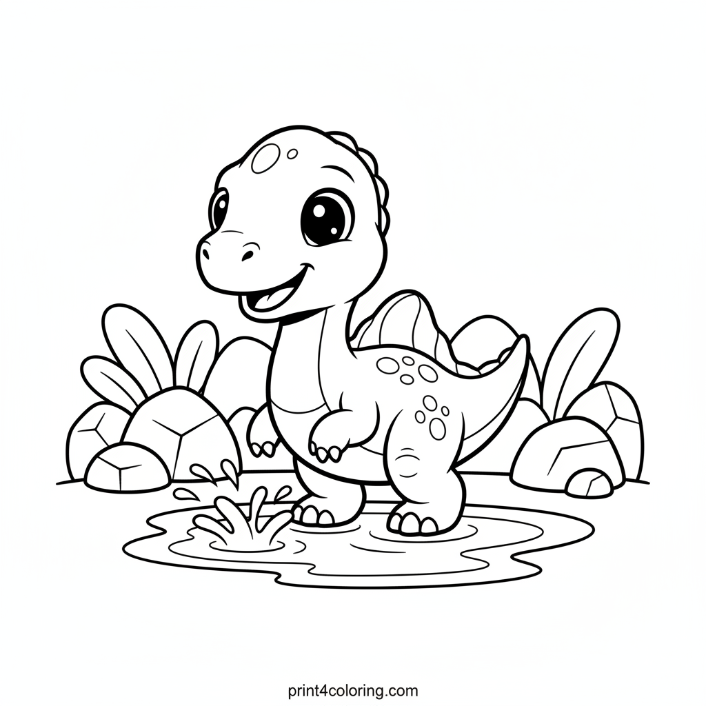 Little Spino's Big Splash