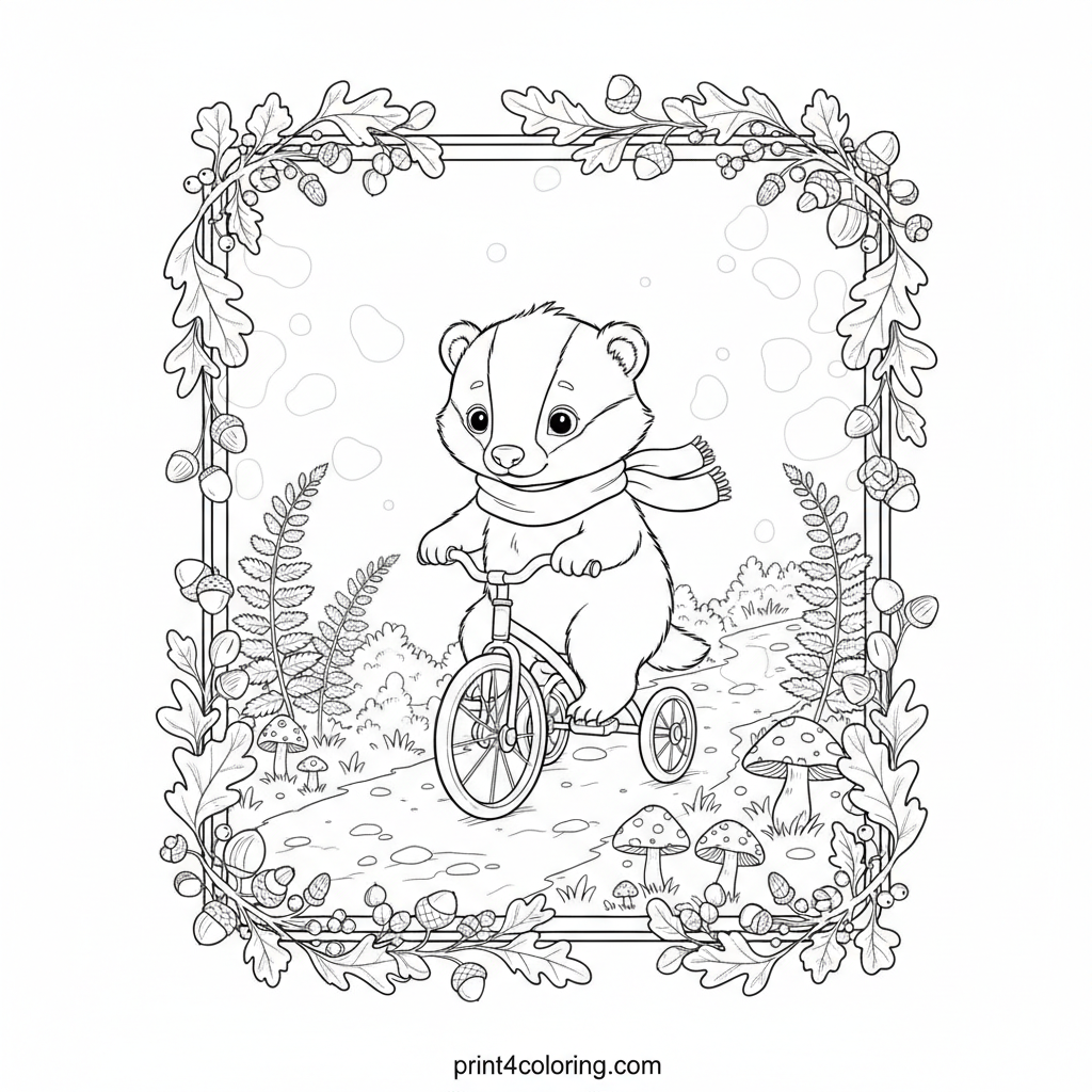 Badger Cub's Enchanted Forest Ride