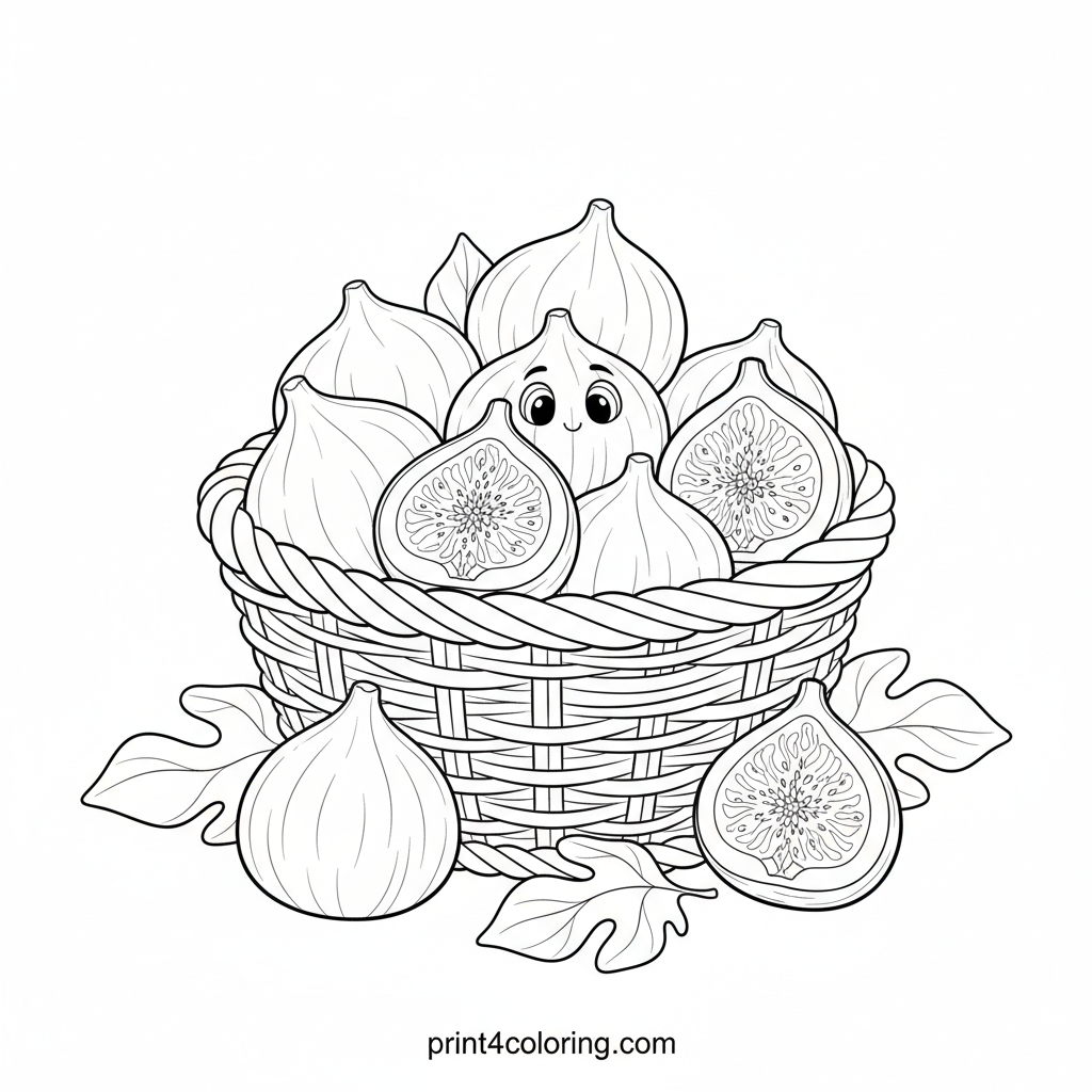 Sweet Garden Fig Harvest