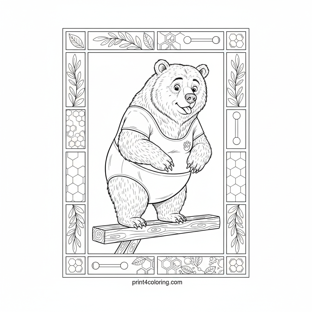 Sir Reginald's Daring Balance Beam