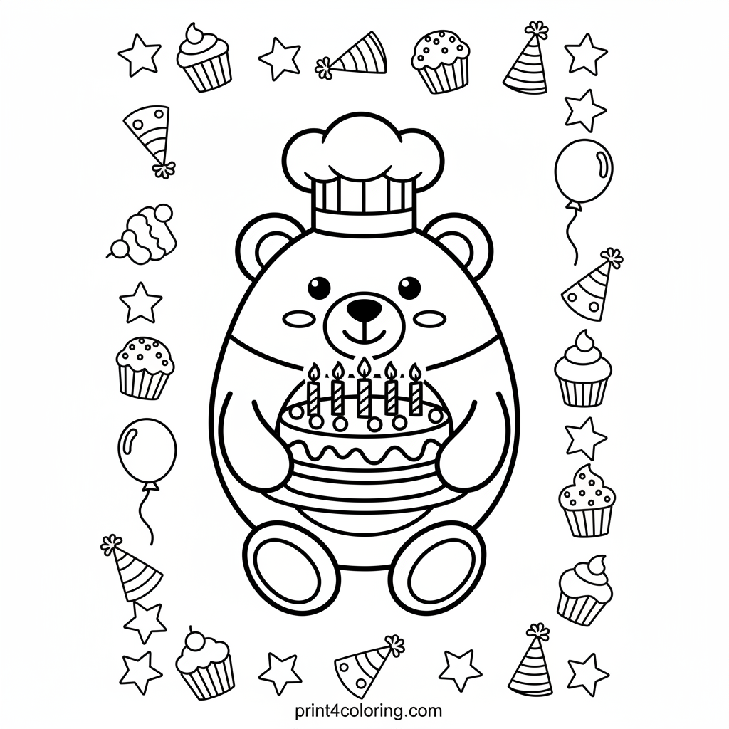 Teddy Bear's Sweet Birthday Surprise