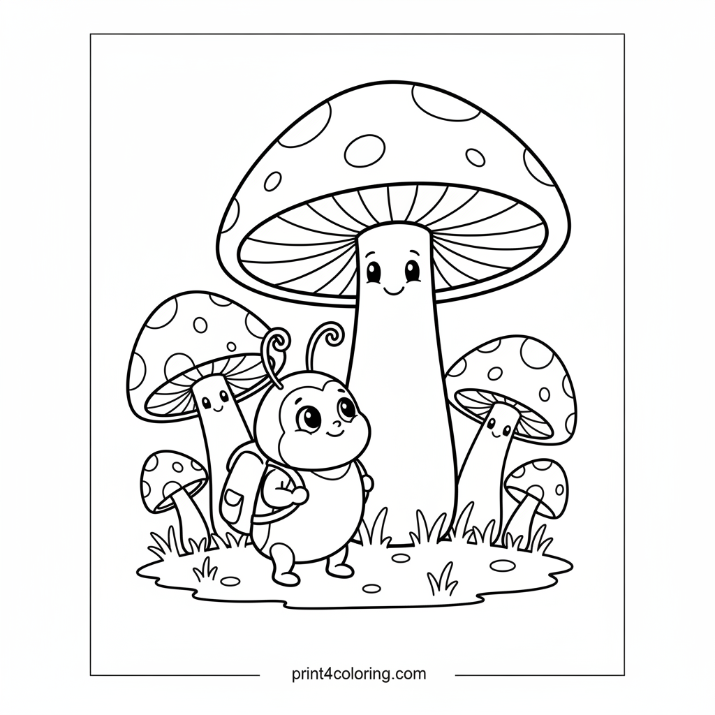 Little Beetle's Big Mushroom Forest Adventure
