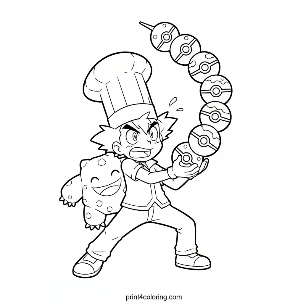 Brock's Wobbly Snack Challenge