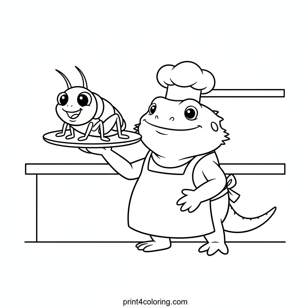 Chef Dragon's Culinary Cricket Feast