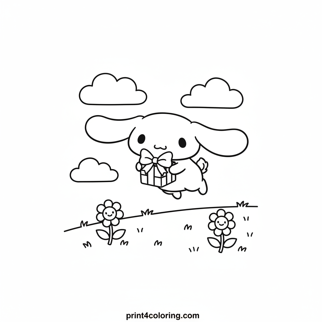 Cinnamoroll's Sky-High Surprise Delivery