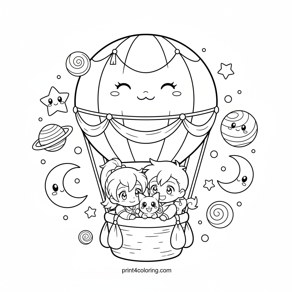 Team Rocket's Cosmic Balloon Dream