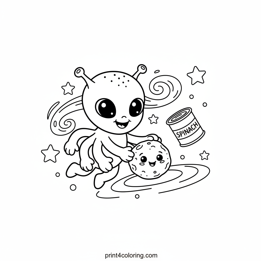 Cosmic Spinach Strength!