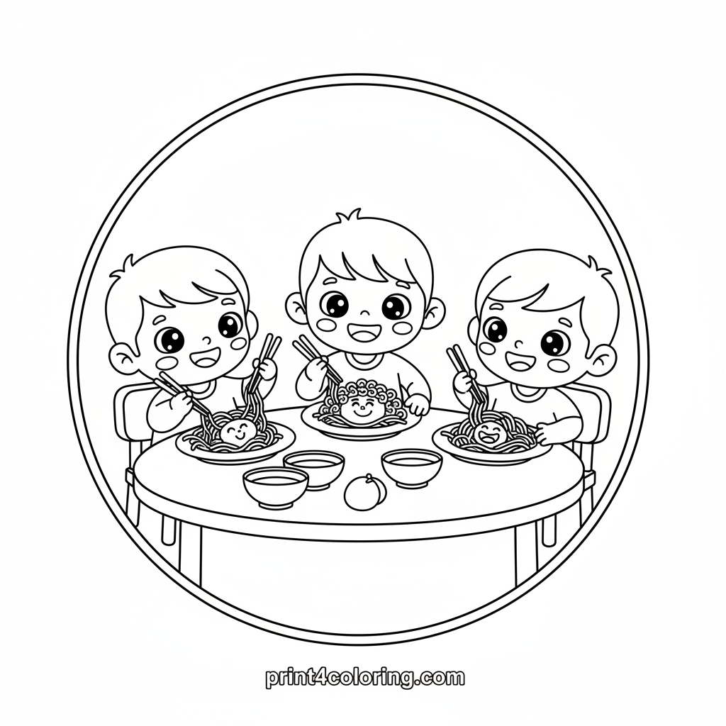 Noodle Art Party Fun