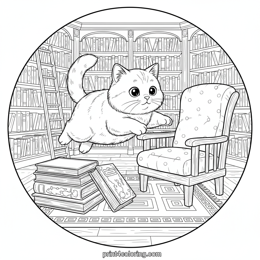 Curious Cat's Bookstore Adventure