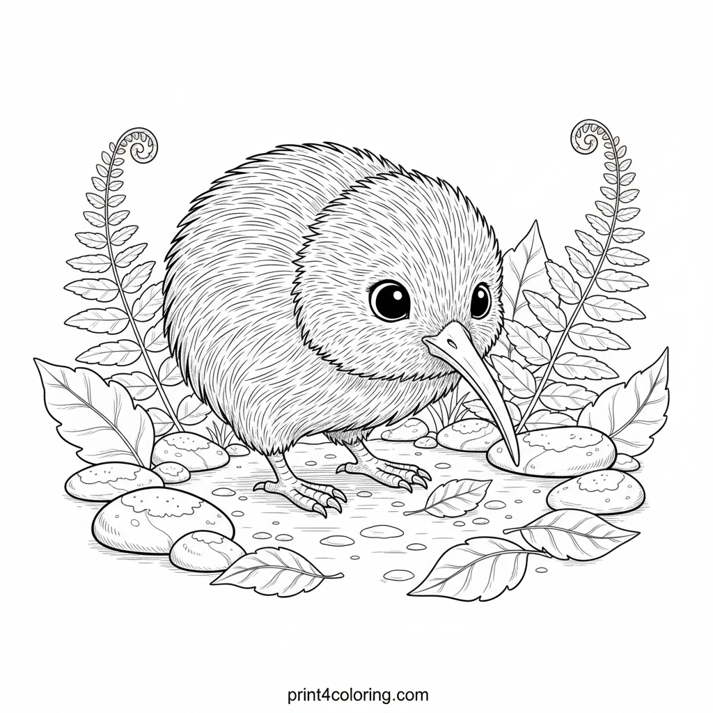 Curious Kiwi's Cozy Forest Forage