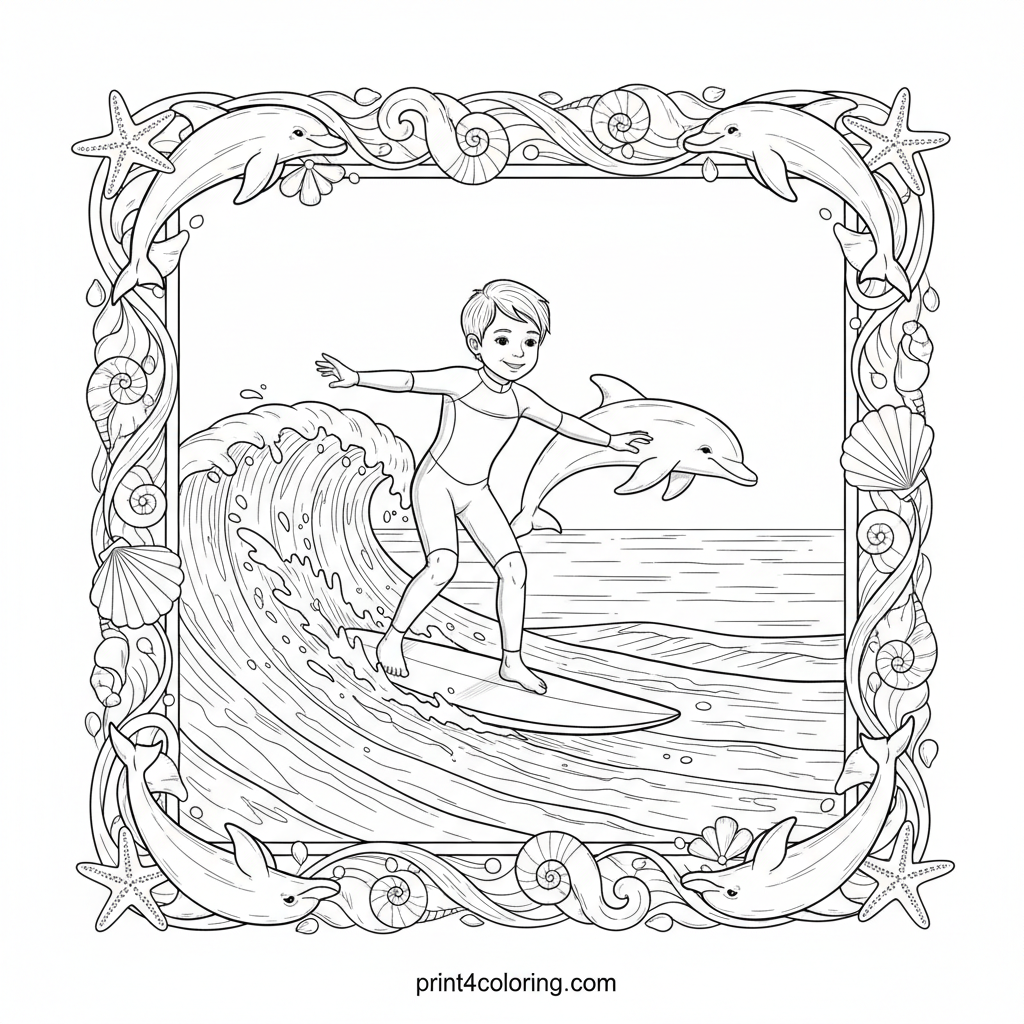 Joyful Dolphin Surf Adventure