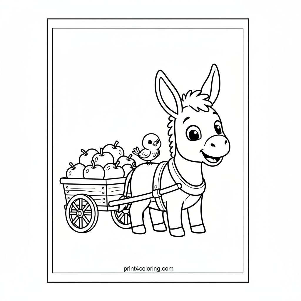 Donkey's Sweet Apple Cart Adventure