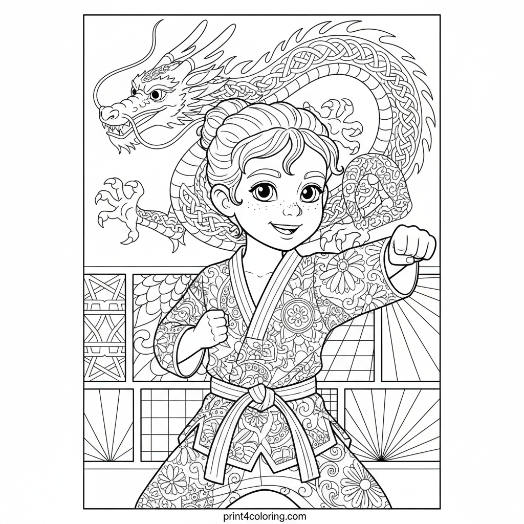 Dragon Dojo: Synchronized Warrior Kids