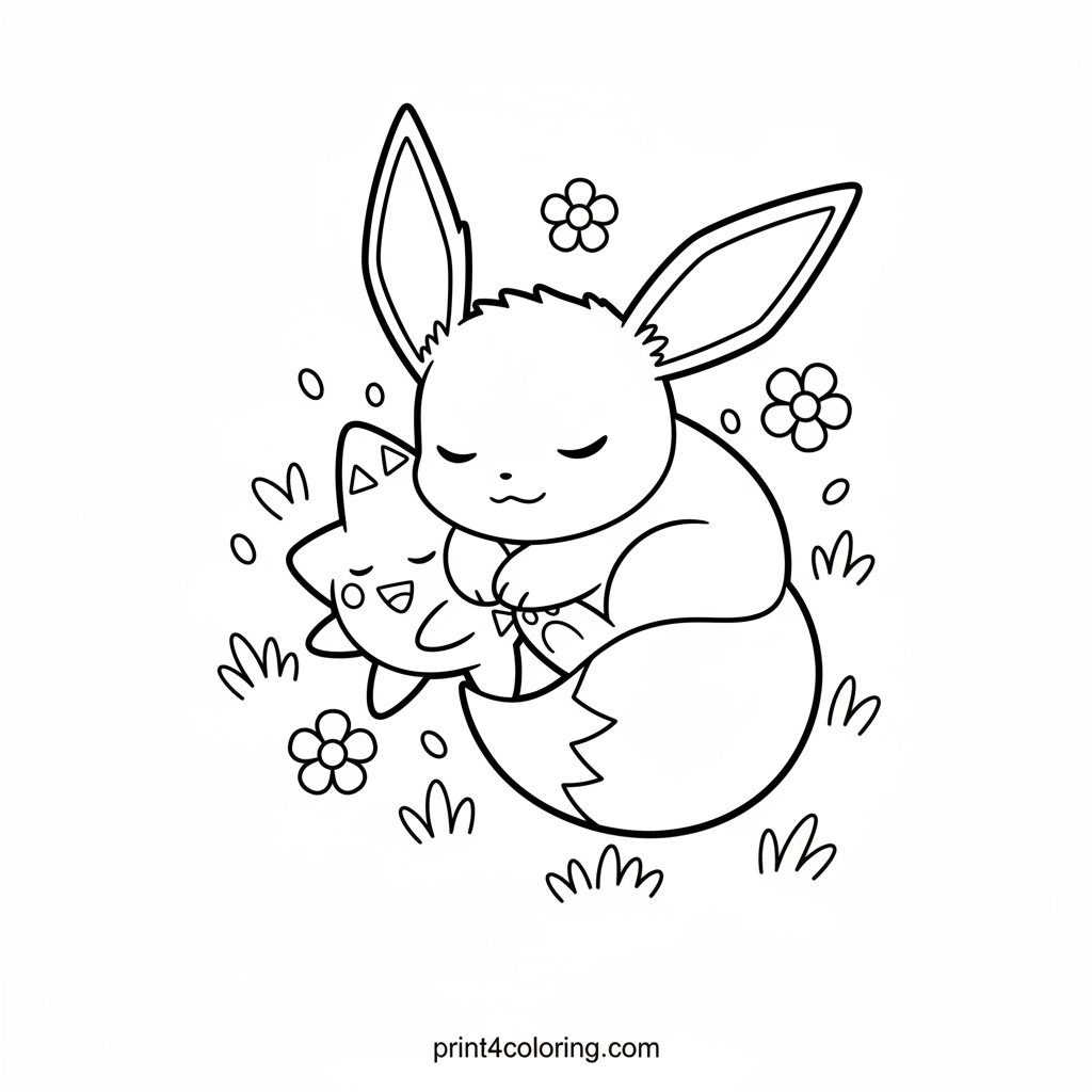 Eevee and Togepi's Dreamy Naptime