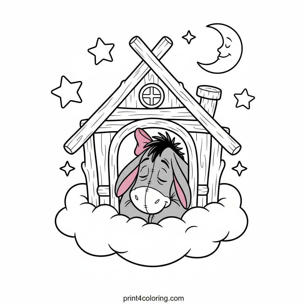 Eeyore's Dreamy Cloud Home