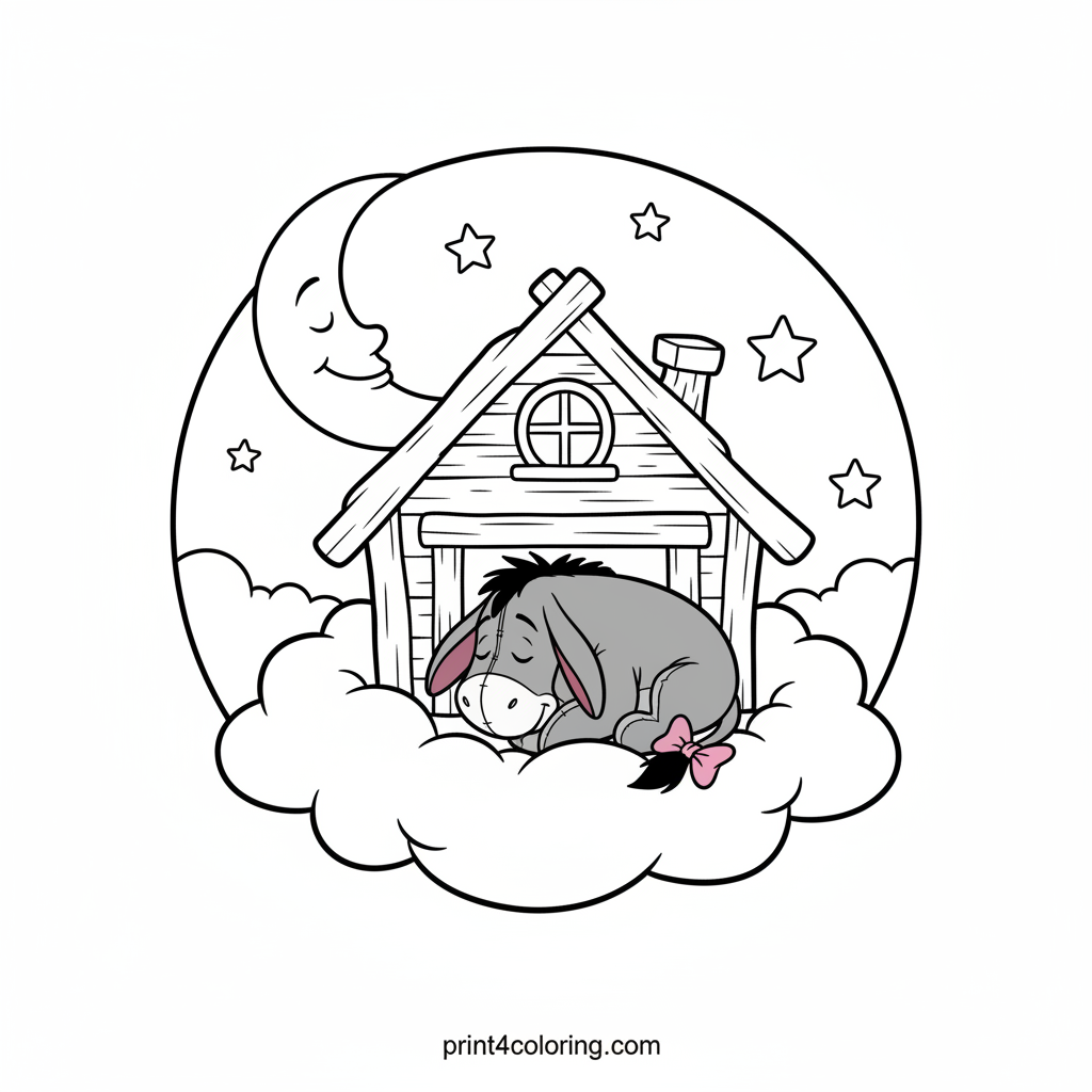 Eeyore's Cloud Nine Naptime
