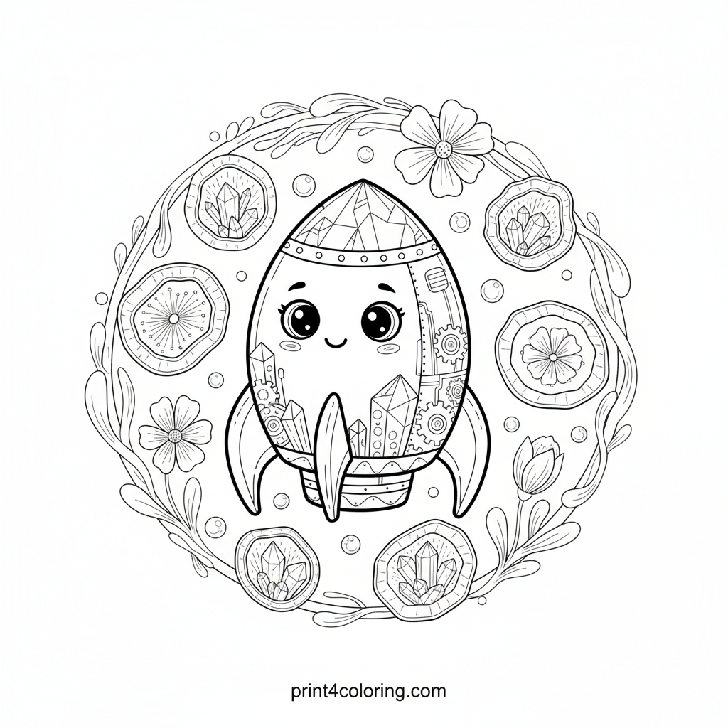 Crystal Rocket's Geode Galaxy Adventure