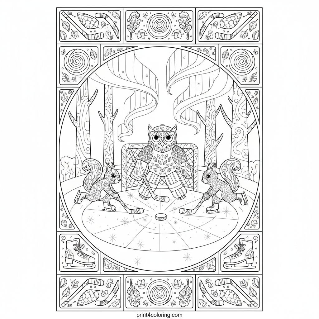 Enchanted Forest Hockey Frenzy