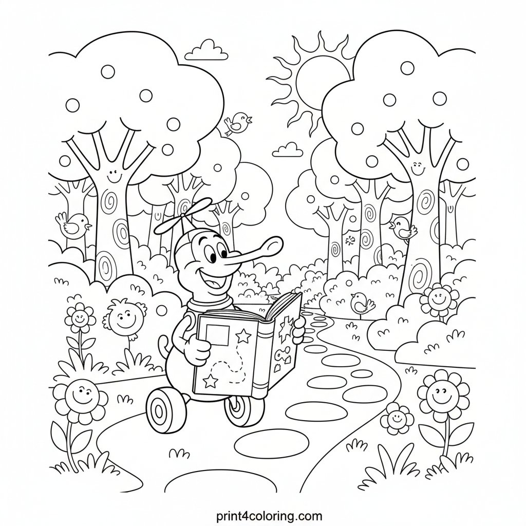 Eugene's Whimsical Woodland Map Adventure