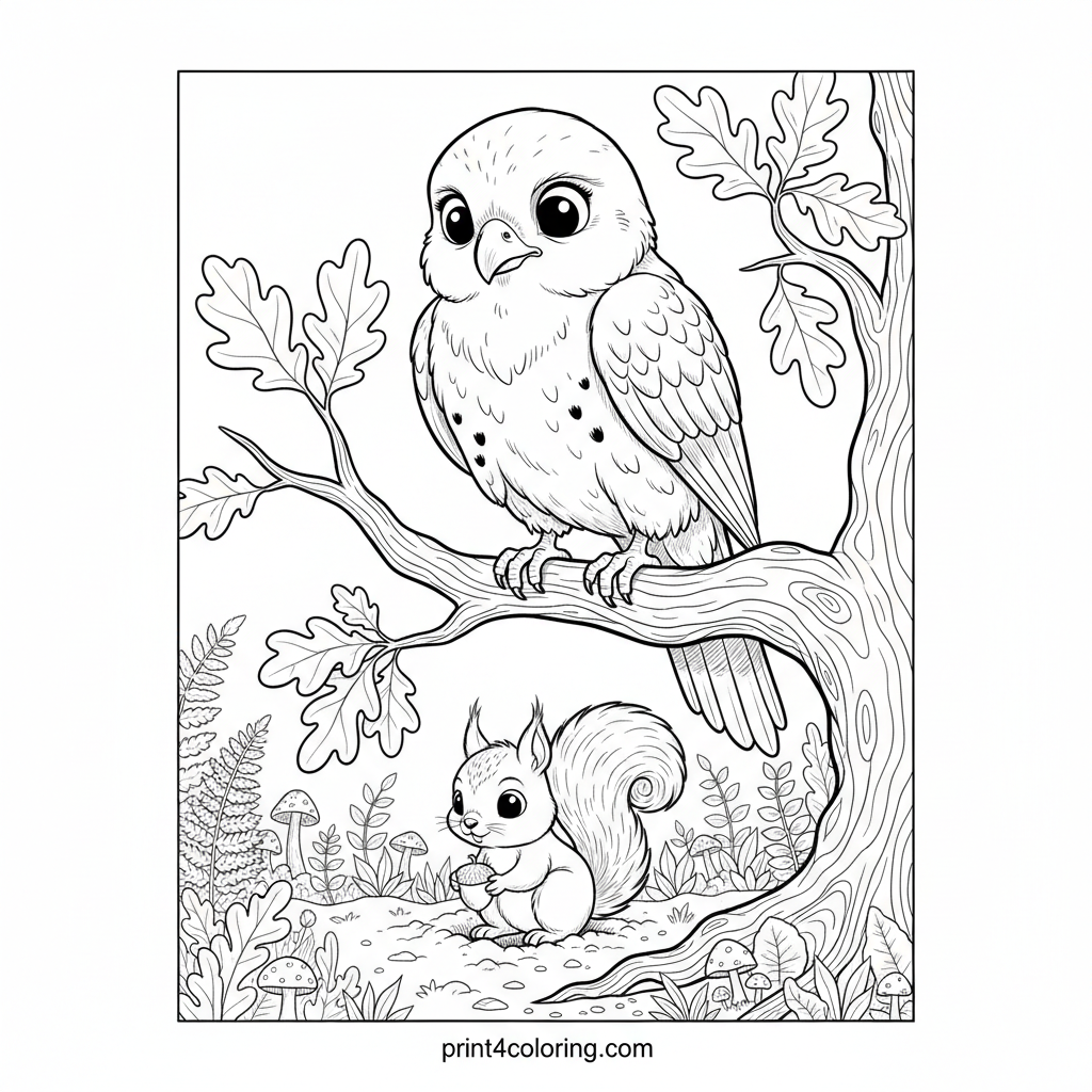 Regal Falcon's Forest Watch