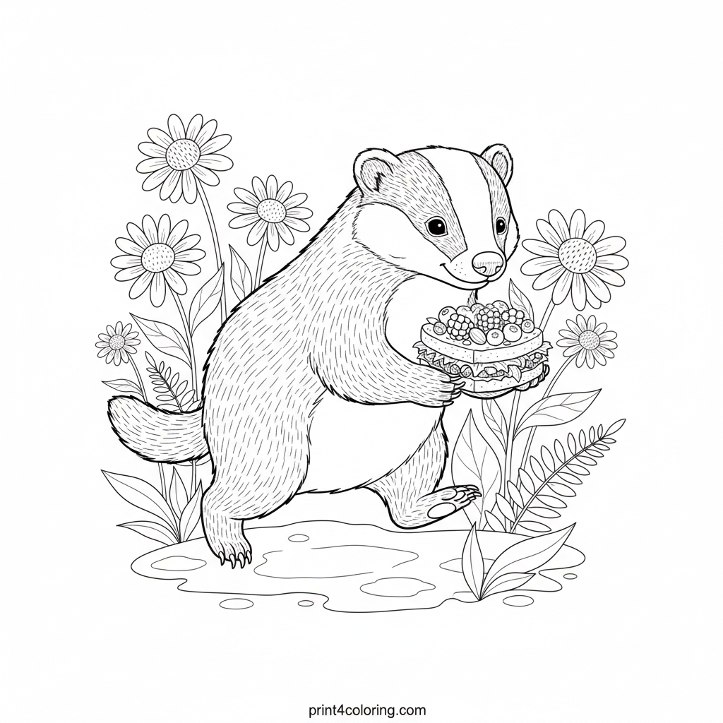 Forest Friend's Berry Sandwich Lunch