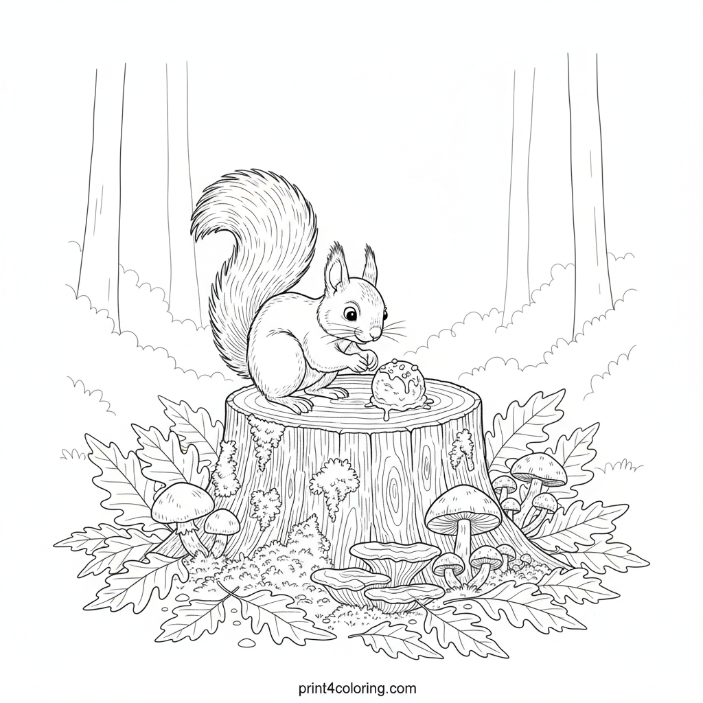 Forest Friend's Sweet Discovery