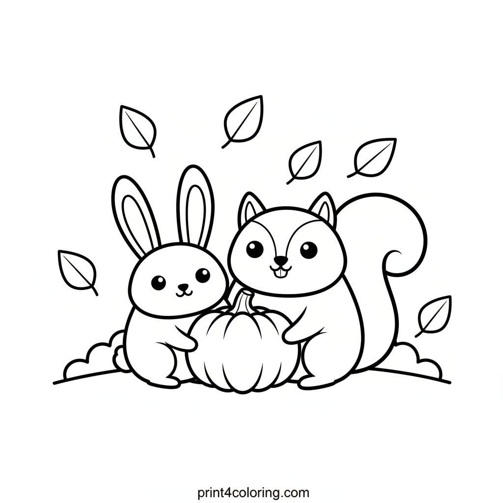 Forest Friends' Pumpkin Share