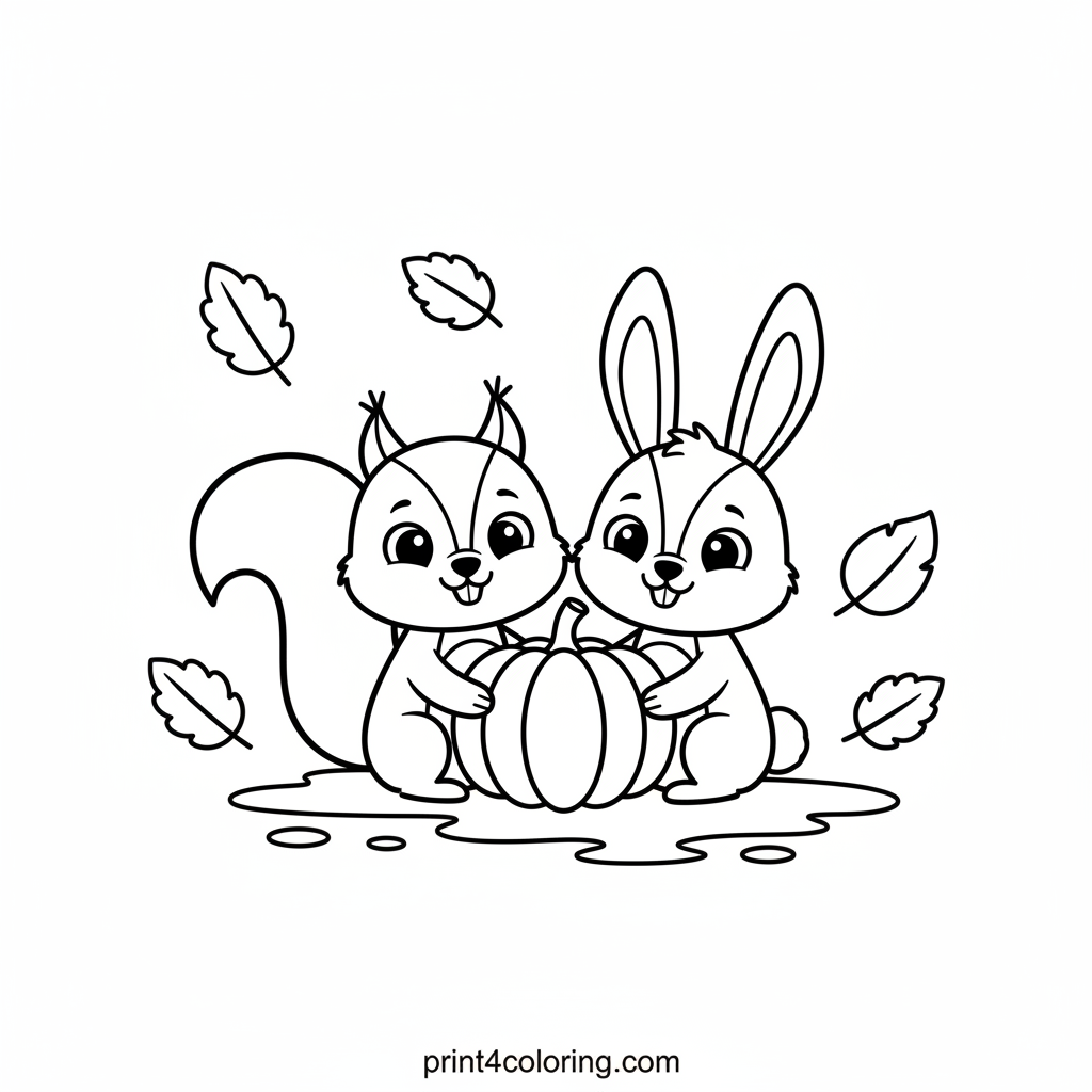Forest Friends' Pumpkin Share