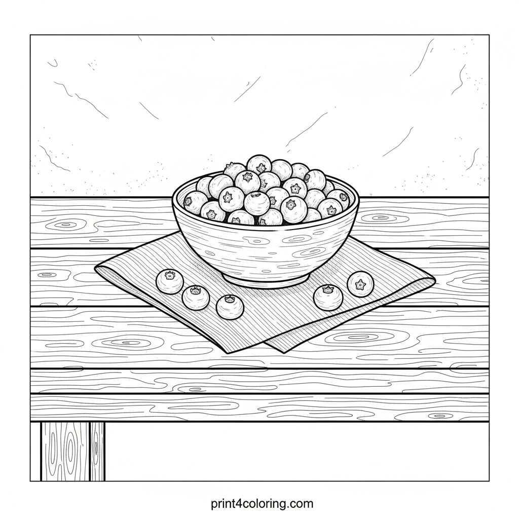 Farm Fresh Blueberry Harvest