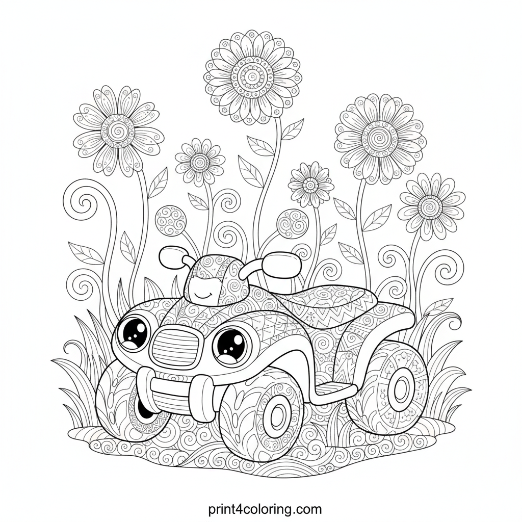 The Cozy Field Explorer Quad Adventure