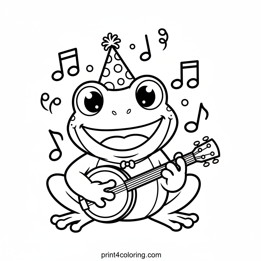 Froggy's Lively Lily Pad Jam Session