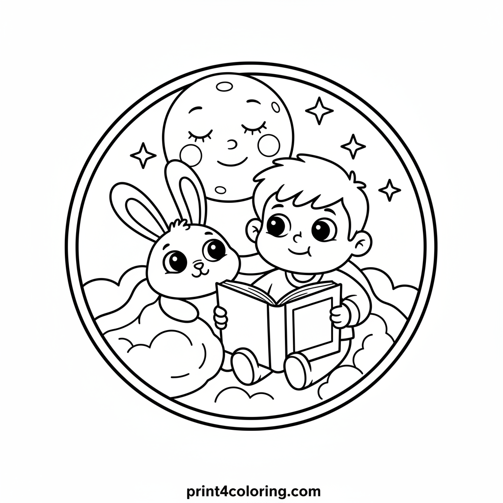 Cozy Moonlit Bedtime Story