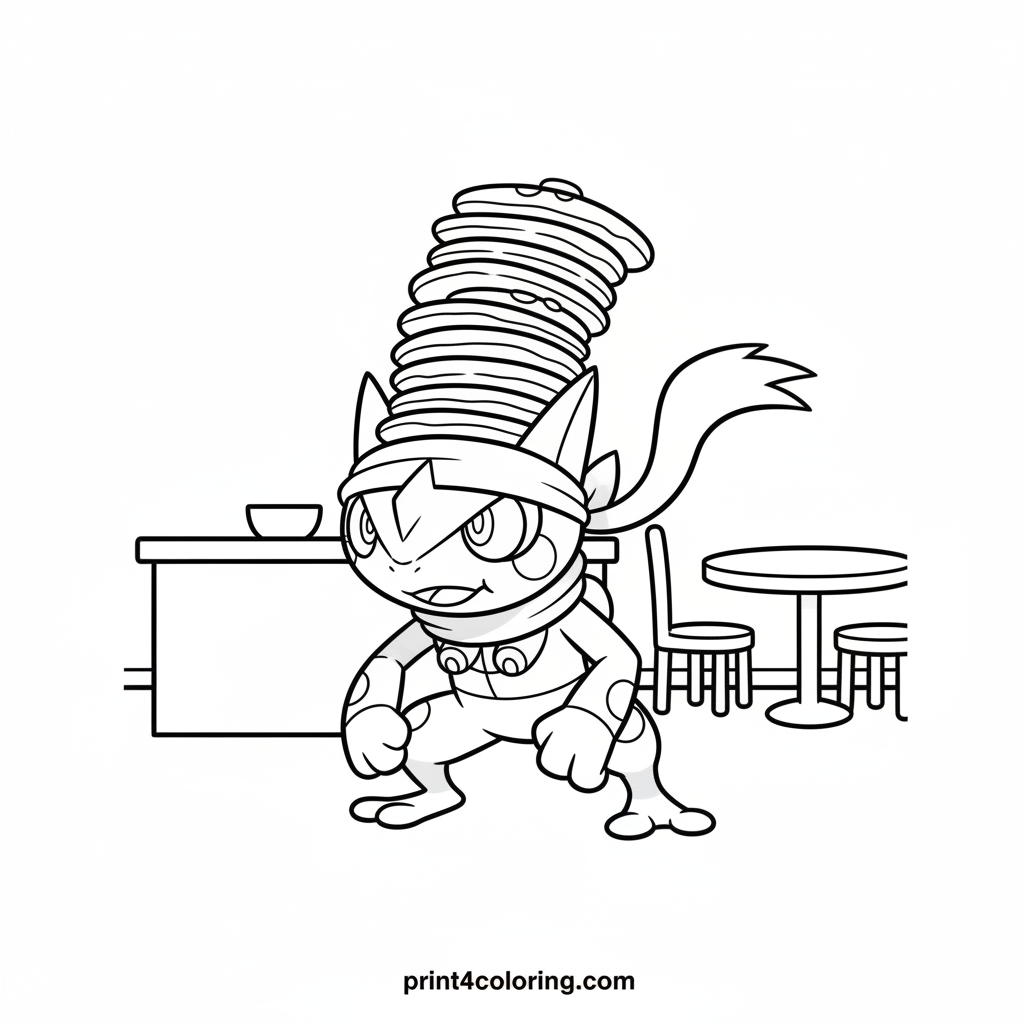 Greninja's Dizzying Pancake Challenge