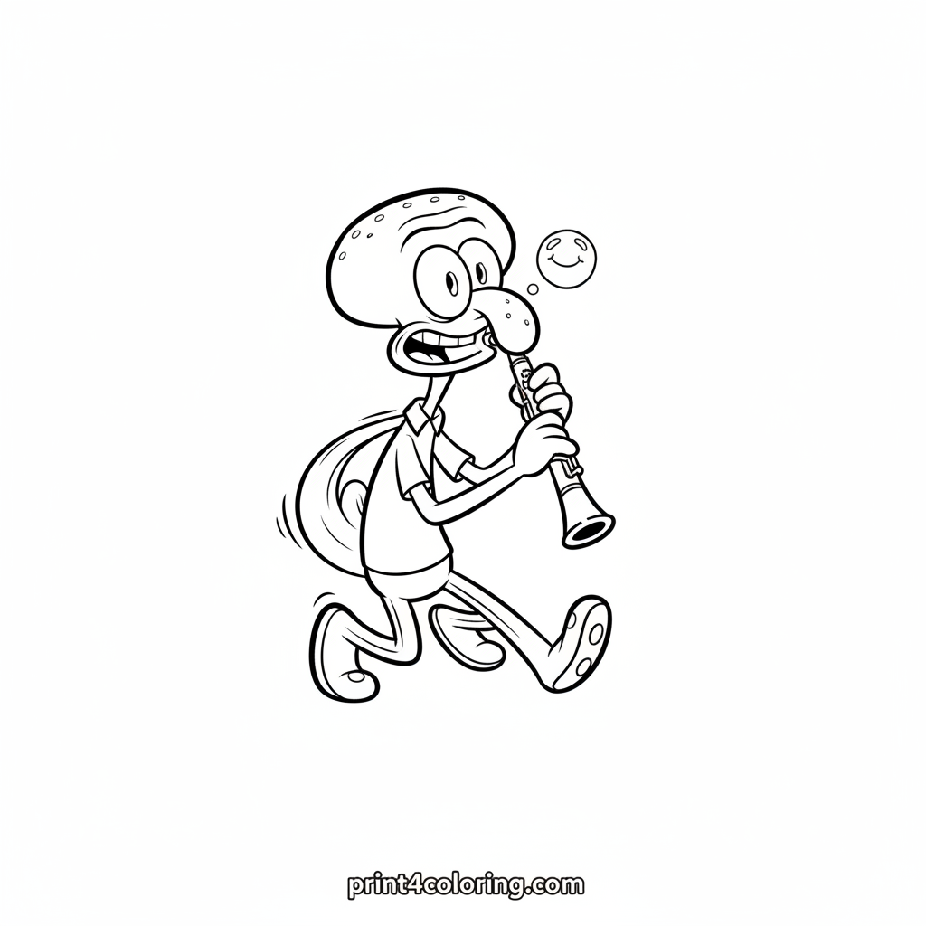 Squidward's Silly Tickle Tune