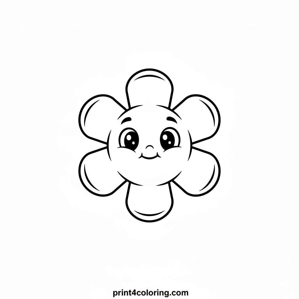 My Happy Little Snowflake Friend