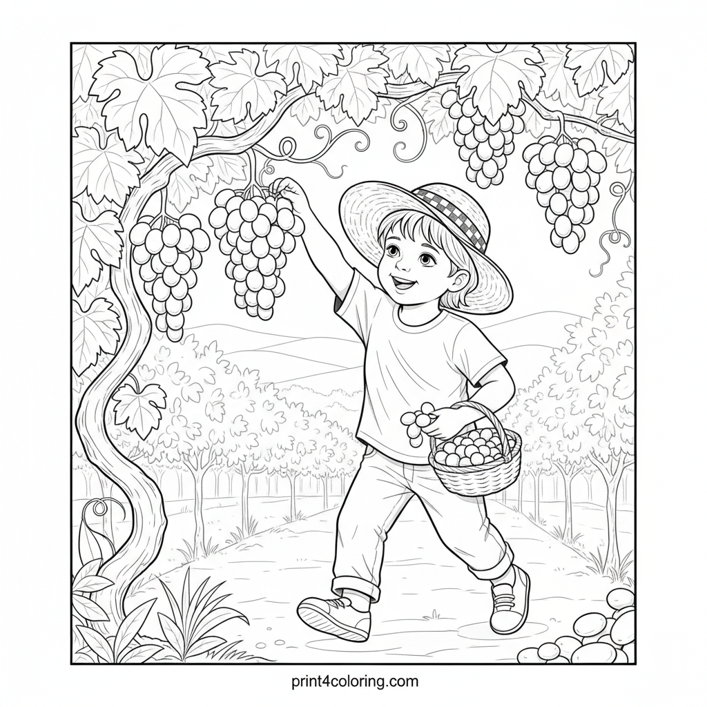 Sweet Grape Harvest Adventure
