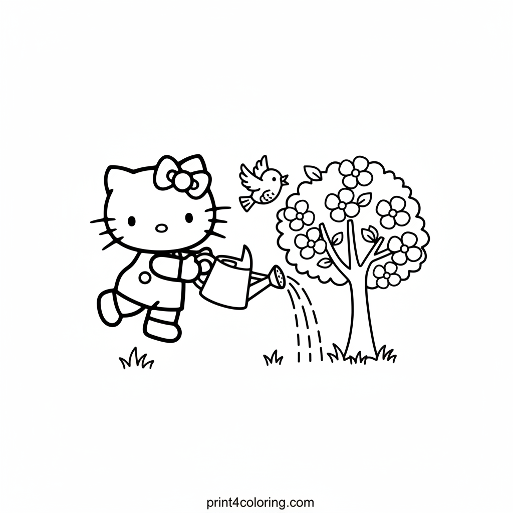 Hello Kitty's Sweet Garden Helper