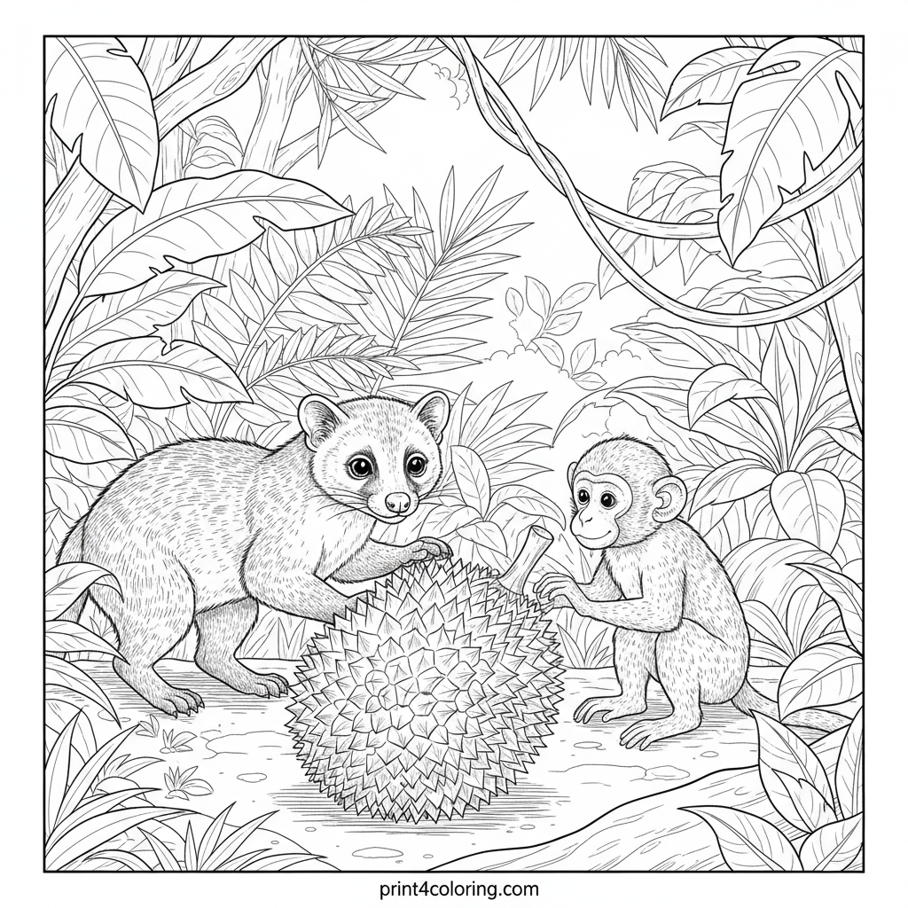 Jungle Pals' Durian Delight