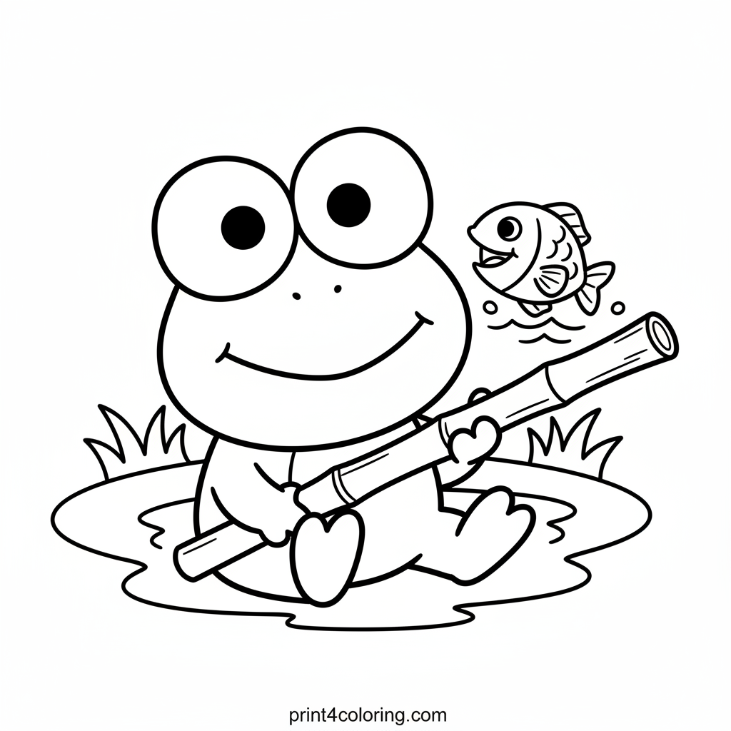 Keroppi's Peaceful Pond Hello