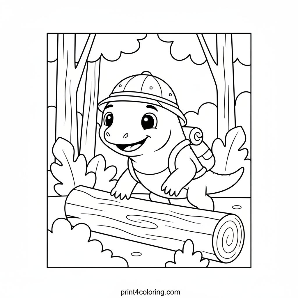 Komodo Dragon Explorer's Jungle Journey