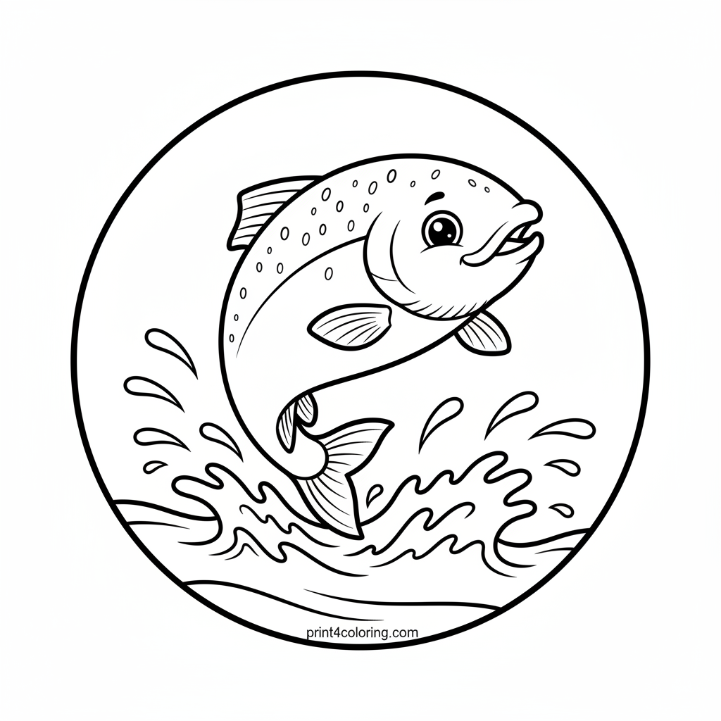 Leaping Salmon Splash!