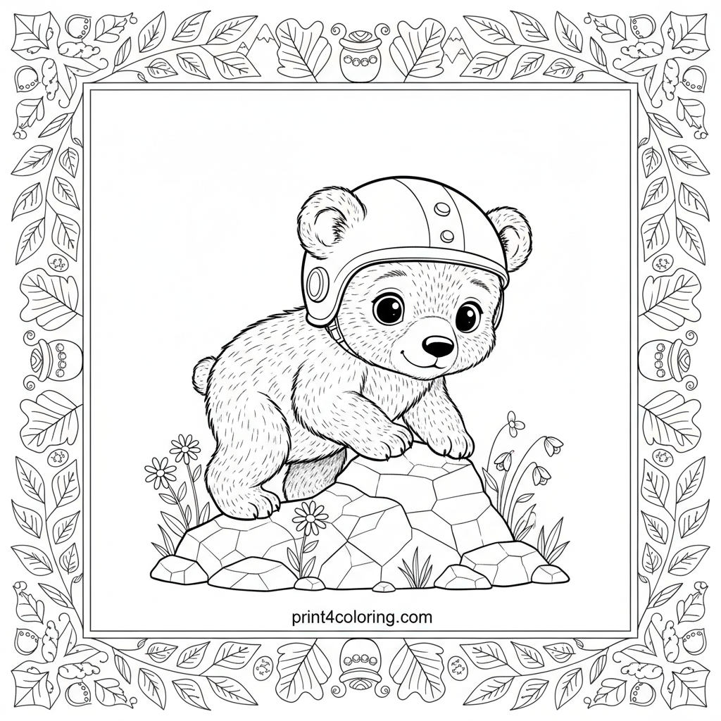 Little Bear's Rocky Ascent