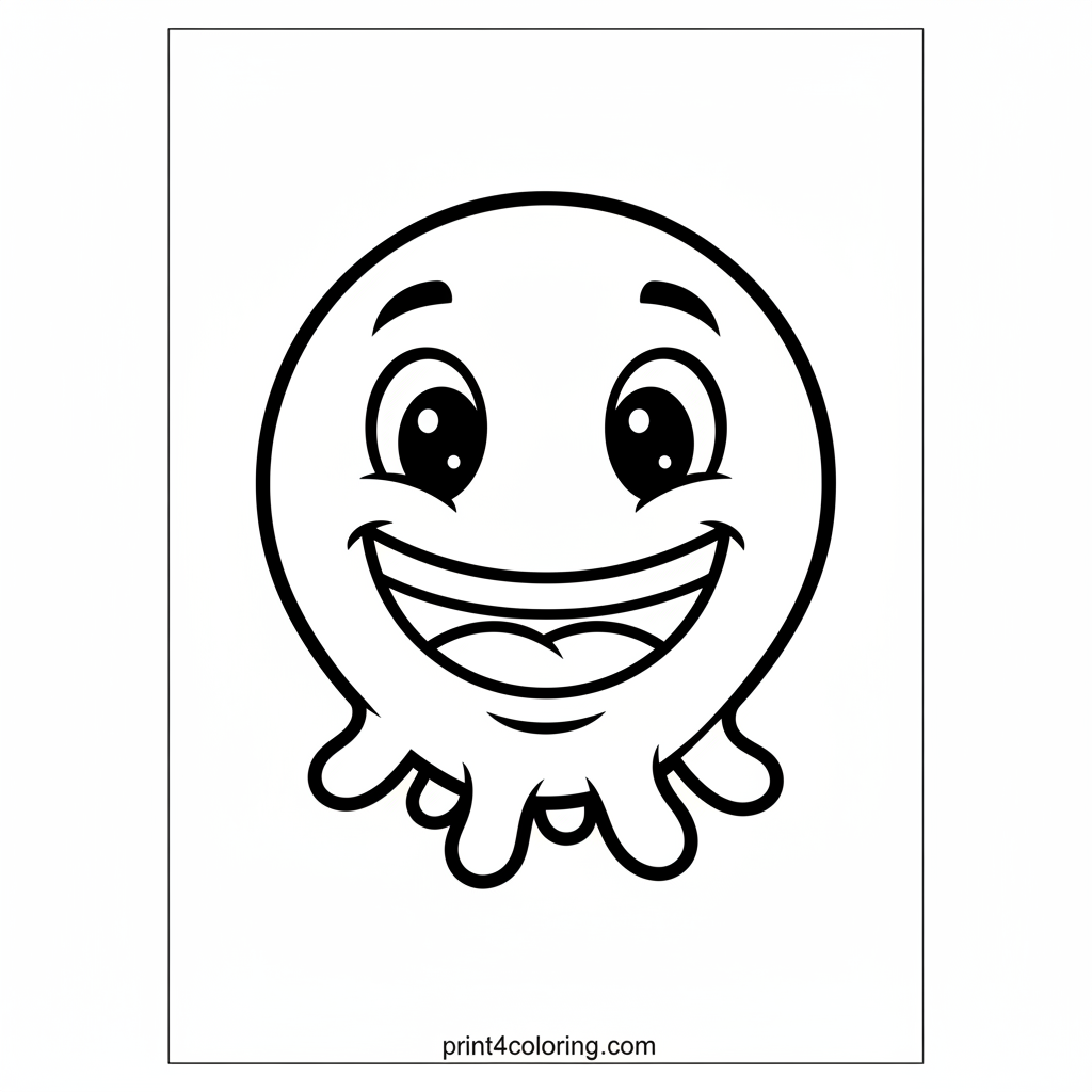 Plankton's Cheerful Close-Up