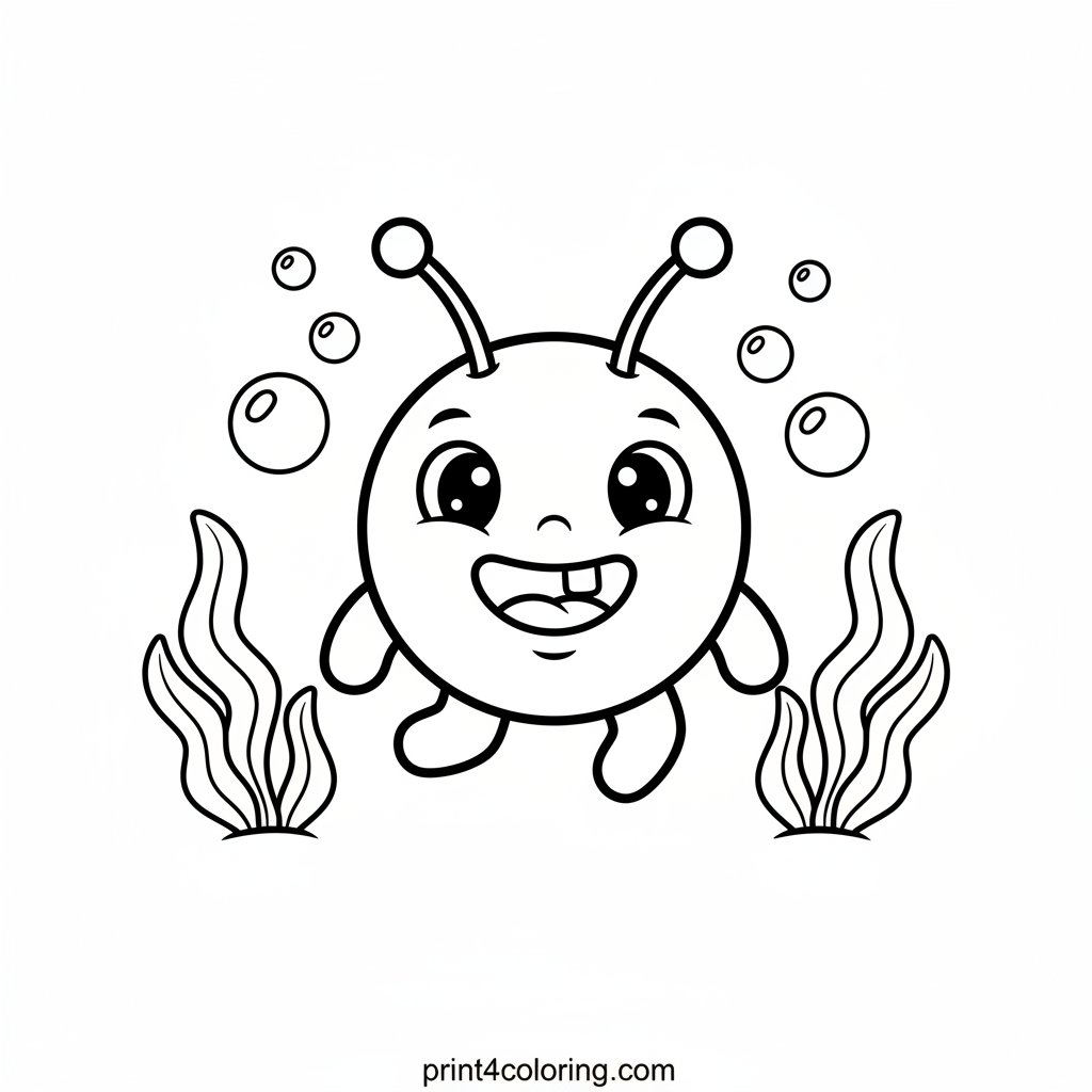 Friendly Plankton's Big Smile