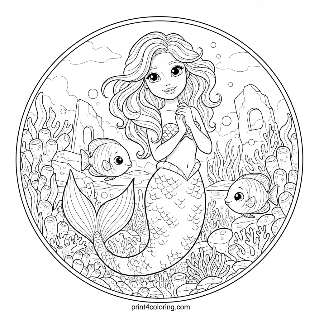 Mermaid's Enchanted Coral Garden Adventure